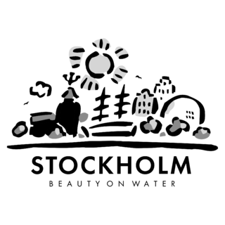 Beauty On Water Logo Black and White