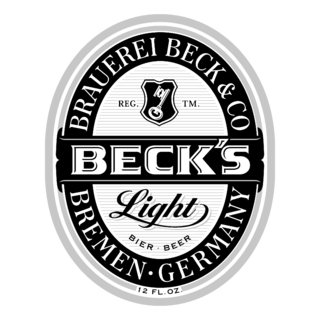Beck’s Logo Black and White