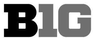 Big Ten Logo Black and White