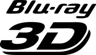 Blu-ray 3D Logo Black and White