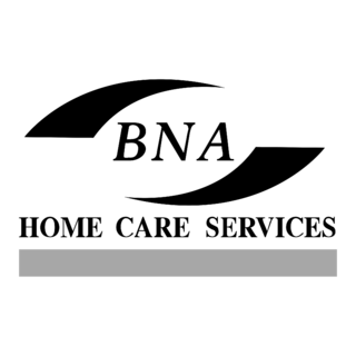BNA Home Care Service Logo Black and White