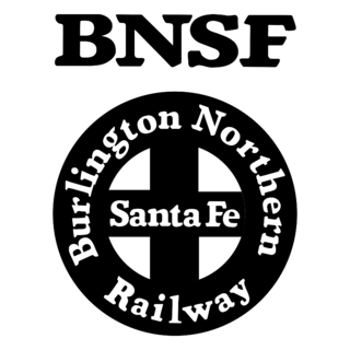 BNSF Logo Black and White