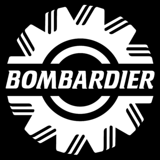 Bombardier Logo Black and White