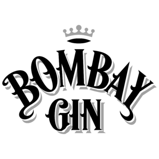 Bombay Gin Logo Black and White