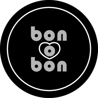 Bon O Bon Logo Black and White