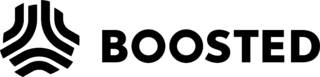 Boosted Boards Logo Black and White
