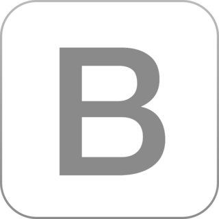 Bootstrap Icon Logo Black and White