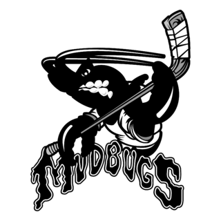 Bossier Shreveport Mudbugs Logo Black and White