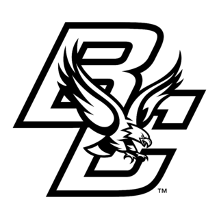 Boston College Eagles Logo Black and White (2)