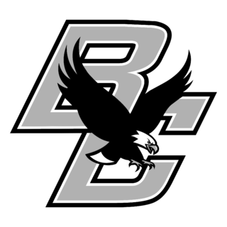 Boston College Eagles Logo Black and White (5)