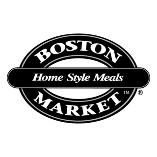 Boston Market Logo Black and White