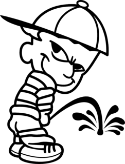 Boy Pissing Logo PNG
