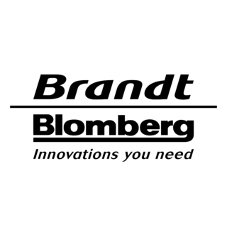 Brandt Blomberg Logo Black and White