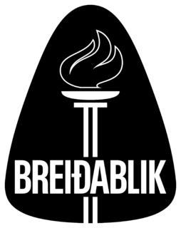 Breidablik Logo Black and White