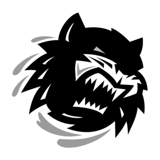 Bridgeport Sound Tigers Logo Black and White