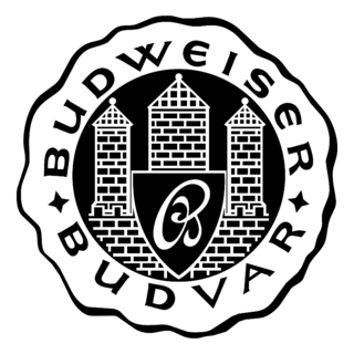 Budweiser Budvar Logo Black and White
