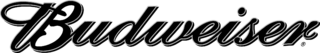 Budweiser Script Logo Black and White