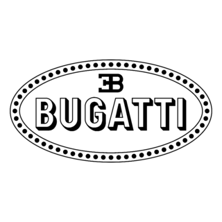 Bugatti Logo Black and White (2)