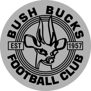 Bush Bucks FC Logo Black and White