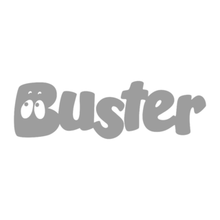 Buster Logo Black and White
