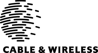 CABLE AND WIRELESS Logo Black and White