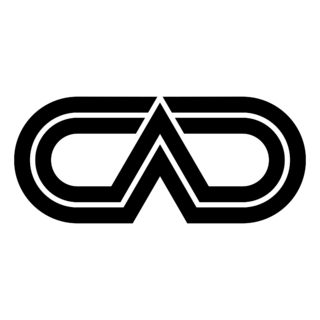 CAD Reklam LTD Logo Black and White