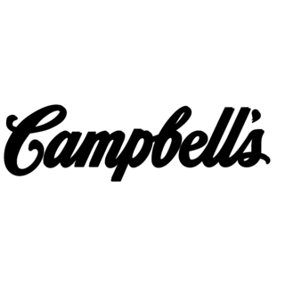Campbell’s Logo Black and White