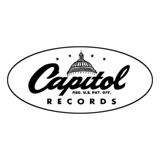 Capitol Records Logo Black and White