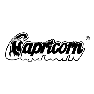 Capricorn Logo Black and White