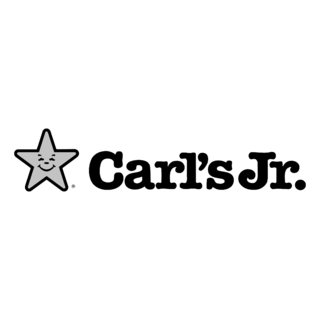 Carl’s Jr Logo Black and White (1)