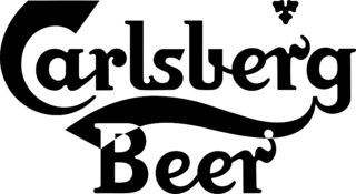 Carlsberg Beer Logo Black and White