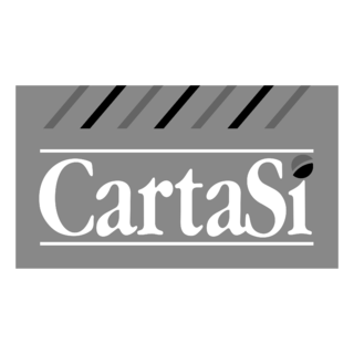 CartaSi Logo Black and White