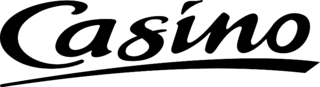 Casino Supermarket Logo Black and White