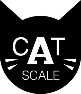 Cat Scale Logo PNG