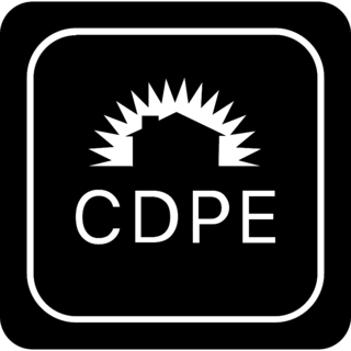 CDPE Logo Black and White