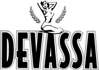 Cerveja Devassa Logo Black and White