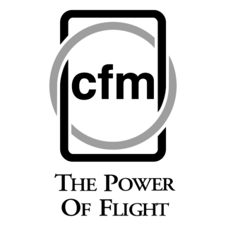 CFM International Logo Black and White
