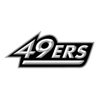 Charlotte 49ers Logo Black and White (1)