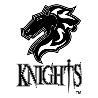 Charlotte Knights Logo Black and White