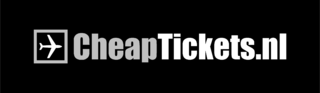 CheapTickets.nl Logo Black and White