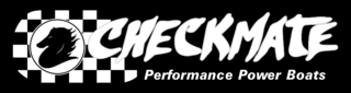 Checkmate Boats Logo Black and White