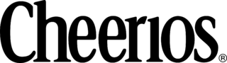 Cheerios Cereal Logo Black and White