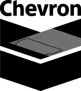 Chevron Logo Black and White