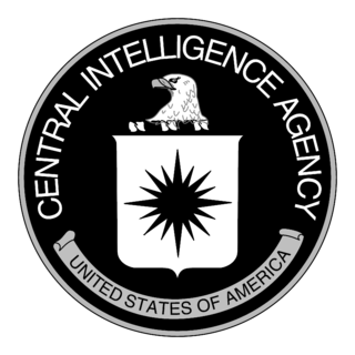 CIA Logo Black and White