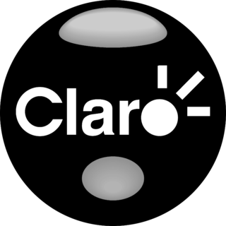 Claro Novo Logo Black and White