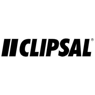 Clipsal Logo Black and White