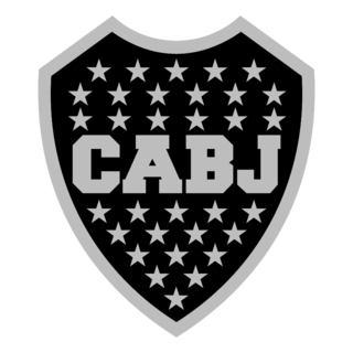 Club Atletico Boca Juniors Logo Black and White