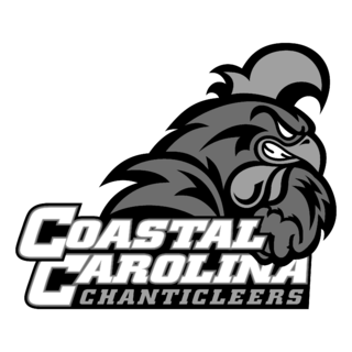 Coastal Carolina Chanticleers Logo Black and White (1)