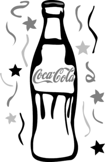 Coca Cola Bottle Logo PNG