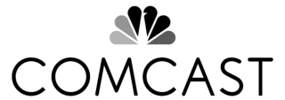 Comcast Logo Black and White